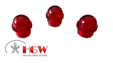 Set of 3 Hella Caps Red for