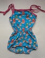 Babauba Größe 92 Einteiler Eulen