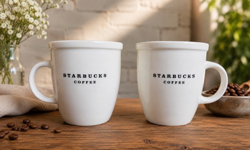 Vintage starbucks tassen set - tassen,