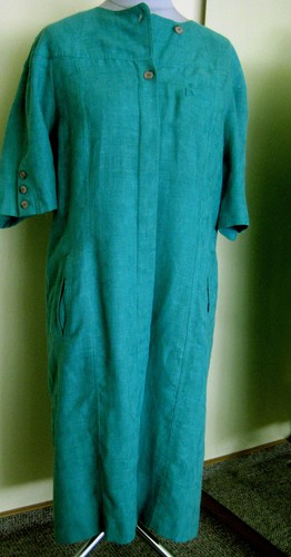 Schönes sommer kleid - sommer-kleid,, leinen