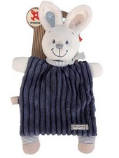 Nicotoy Hase Schmusetuch Kuscheltuch Baby Schlafhilfe