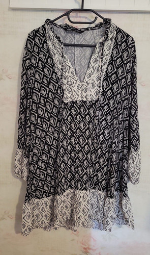 Zara damen bluse tunika - damen,