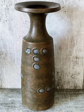 Mid Century 1970s Design Keruska Keramik Pottery Vase Turmalin Nr. 205 (30 cm)