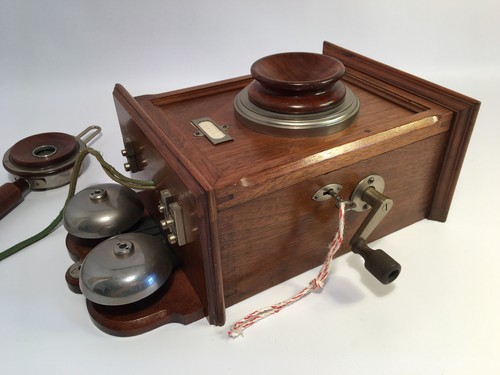 Historisches holztelefon w - holztelefon,