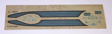 Monogram 2239-0300 , ORIGINAL DECALS für '56 Chevy , 1:24 , von 1978 , Rarität