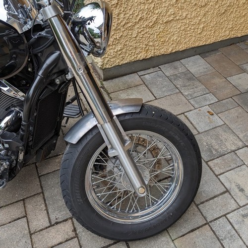 Stahl front fender kurz - front,
