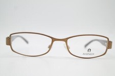 Vintage Brille Aigner A1014 Bronze Braun Oval Brillengestell eyeglasses