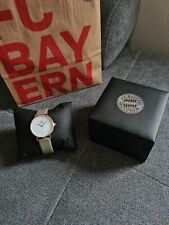 Armbanduhr FC Bayern Lederband