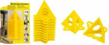 40 Stück Malerpyramiden Gelb