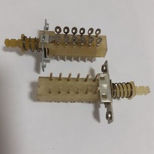 DDR,RFT, 1x Um.-Schalter,rastbar, 12 pol.,Radio,Fernseher usw., unbenutzt