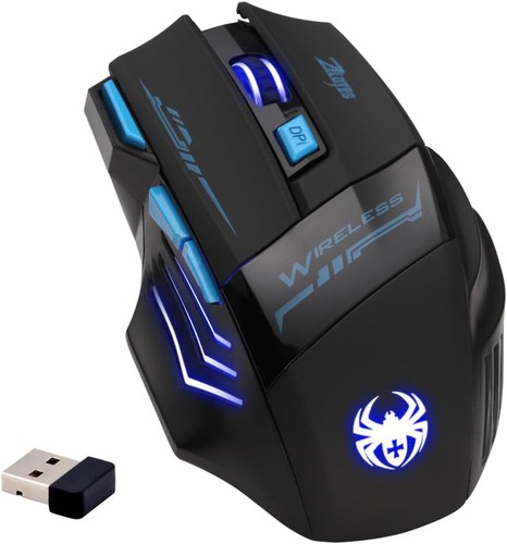 Kabellose gaming maus zelotes - gaming,