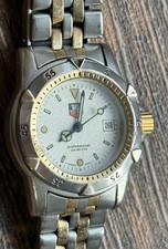 TAG Heuer 955708G Professional 3000 Series 200M Quarzuhr gebraucht funktioniert