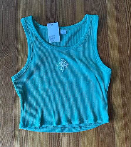 Damen trägershirt crop - damen,