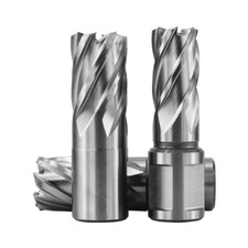 HSS M2 Kernbohrer Weldon Bohrer 19mm Weldon Schaft 12-30mm 35mm Schnittife