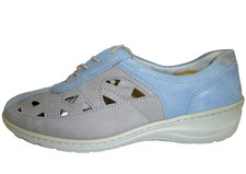 Waldläufer Schnürschuhe Damenschuhe bequeme Schuhe Leder 8 42 Weite M