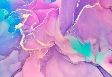 Vlies Fototapete Marmor gold rosa Steinoptik Steinwand TAPETE XXL Wohnzimmer 51