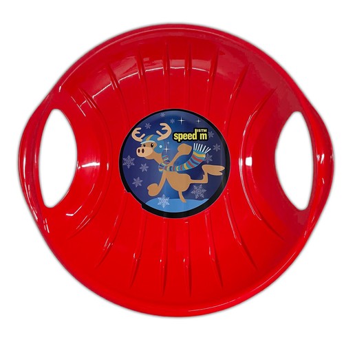 Kinder tellerschlitten rot - rot, Ø
