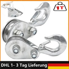 2/4x Umlenkrolle Seilrolle