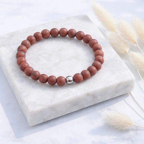 Armband jaspis matt - armband,