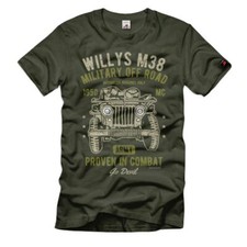 Willys M38 MC Militärfahrzeug Oldtimer 4x4 go devil Motor USA T-Shirt#40706
