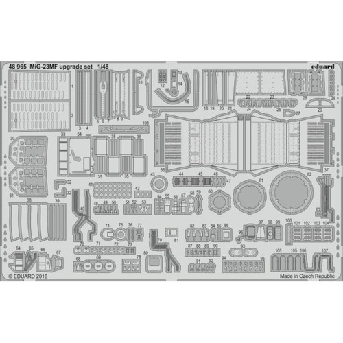 Mw22 eduard 48965 mig 23mf - mw22,
