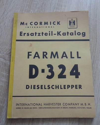 Cormick farmall d324 - mc,