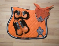 Kollektion EuroStar / Excellent Juicy Orange - Schabracke+Fliegenhaube+Gamaschen