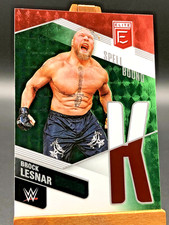 2023 WWE Donruss Elite Spell Bound Brock Lesnar "K" Green Blaster Exlusive #10