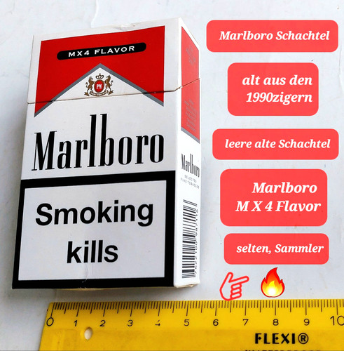 Marlboro schachtel alte - schachtel, leere