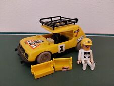 Playmobil 3524 Rally Rennwagen Sportwagen Auto Fahrzeug mit Zubehör 