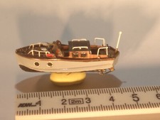 Barkasse Motorboot - Handarbeitsmodell, Rarität - Spur N