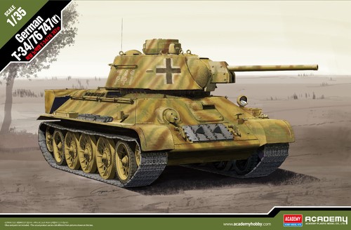 13502 academy 34 - academy, t-34