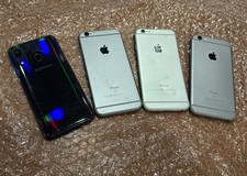 4 Handys Samsung, 3x iPhone