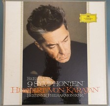 Beethoven 9 Symphonien(8 LP)  von Karajan, DGG Mono Box-Set