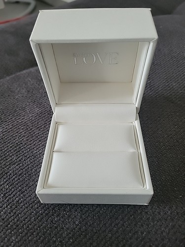 Leder ringbox schmuckkasten - leder,
