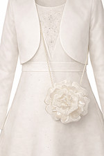 Kommunionkleid bolero tasche - kommunionkleid,