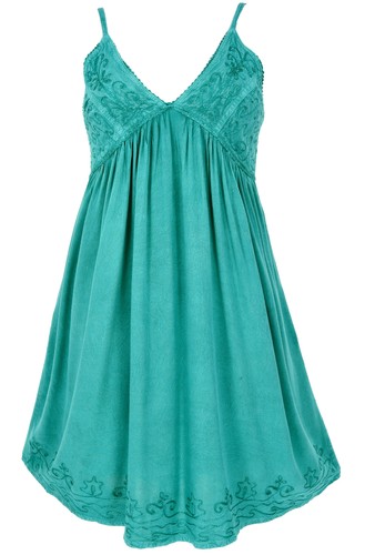 Besticktes boho sommerkleid - boho,