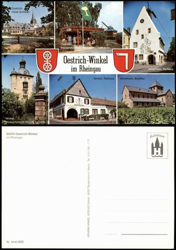 Oestrich winkel mehrbild - oestrich-winkel, mehrbild-ak