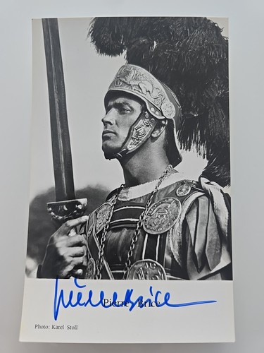 Pierre brice autogramm - pierre,