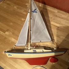 Segelboot Segelyacht Seifert / Günther 60er Jahre Vintage Boot Möve
