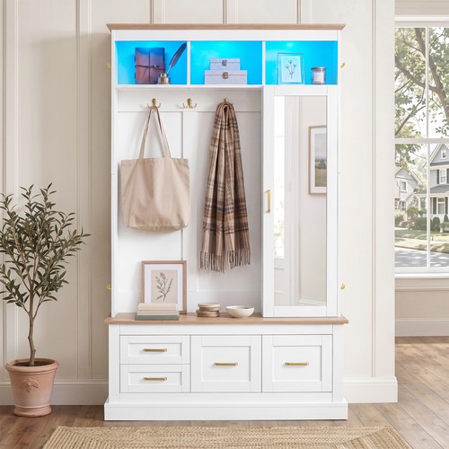 Garderoben set flurschrank - garderoben-set, mit
