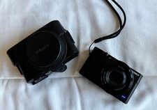 Sony Cyber Shot DSC RX100 64GB SD Ledertasche