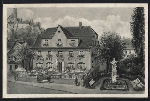 Künstler gößweinstein - künstler-ak,