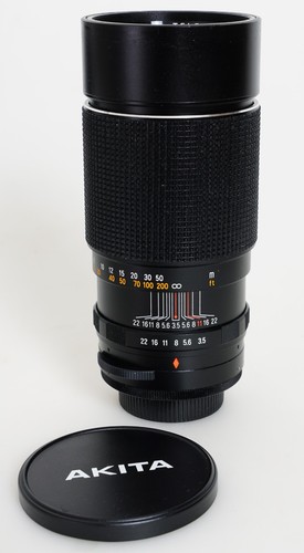 Akita tele auto f - 1:3,5, =