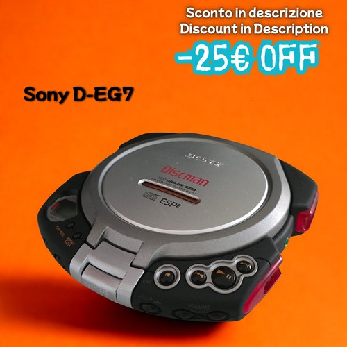 1999 sony discman d eg7 - sony,
