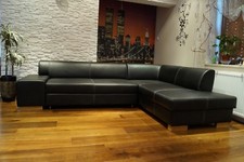 Rindsleder ecksofa 100 echt - ecksofa, 100%