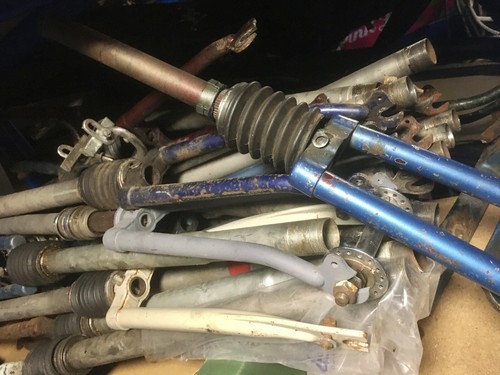 Moulton frame front - front, forks