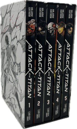 Attack titan manga schuber - on,