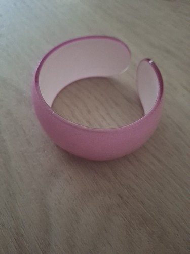 Armreifen plastik floral - plastik,