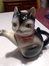 Kanne katze porzellan alt - katze,,